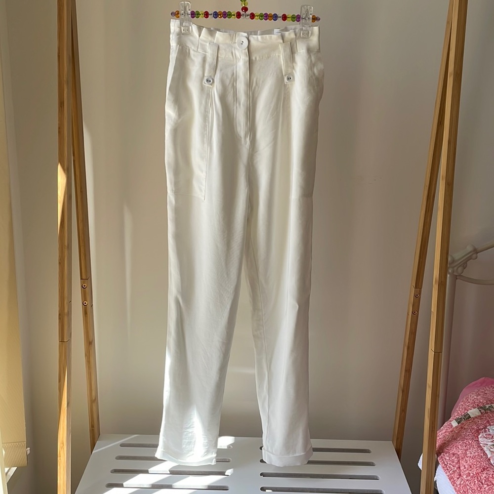 🤍SHEIKE white dress pants fully lined - Picture 3 of 10